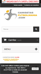 Mobile Screenshot of camisetasfutbolmania.com
